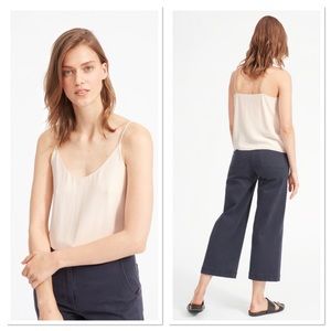 NWT Everlane The Clean Silk Cami in Pale Pink 12